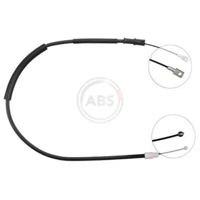 Mejor Calidad Cable de accionamiento, freno de estacionamiento A.B.S. K10008
